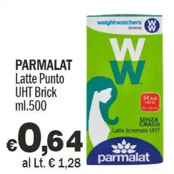 Parmalat Latte Punto UHT Brick