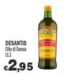 Primo Prezzo Olio di Sansa Desantis offerta