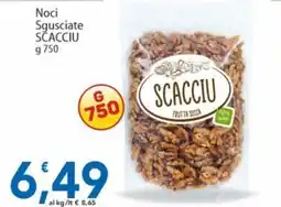 Sidis Noci Sgusciate SCACCIU offerta