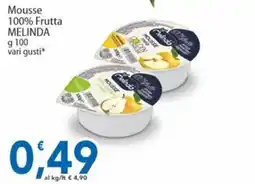 Sidis Mousse 100% Frutta Melinda offerta
