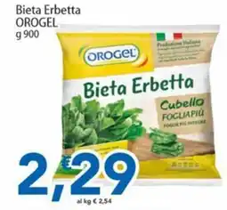 Sidis Bieta Erbetta OROGEL offerta