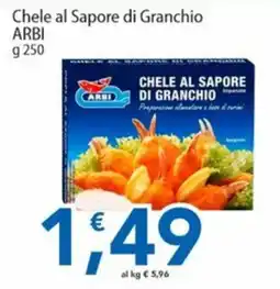 Sidis Chele al Sapore di Granchio ARBI offerta