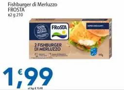 Sidis Fishburger di Merluzzo Frosta offerta