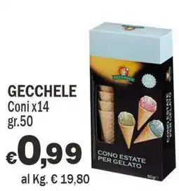 Primo Prezzo Gecchele coni offerta