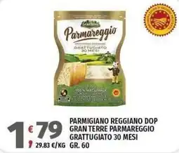 Vivo Supermercati Parmigiano Reggiano DOP Gran Terre Parmareggio offerta