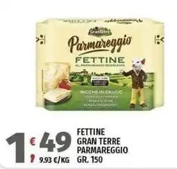 Vivo Supermercati Fettine Gran Terre Parmareggio offerta