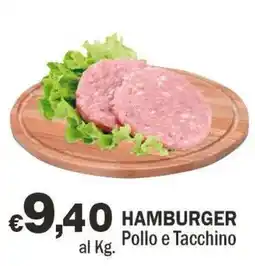 Primo Prezzo Hamburger Pollo e Tacchino offerta