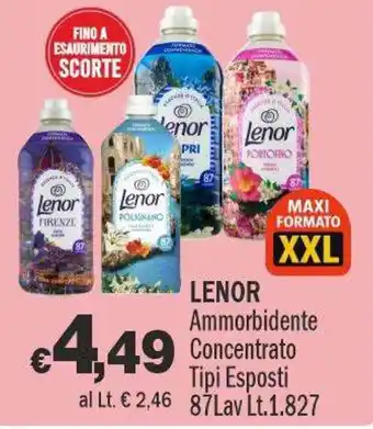 Lenor Ammorbidente Concentrato