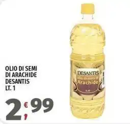 Vivo Supermercati Olio di semi di arachide Desantis offerta