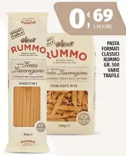 Vivo Supermercati Pasta formati classici Rummo offerta