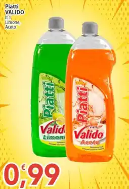 Sidis Piatti Valido offerta