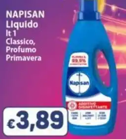 Sidis Napisan liquido classico profumo primavera offerta