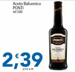 Sidis Aceto Balsamico Ponti offerta