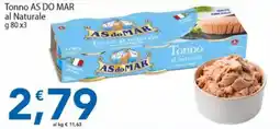 Sidis Tonno AS DO MAR al Naturale offerta