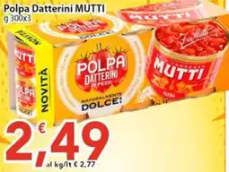Sidis Polpa Datterini MUTTI offerta