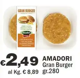 Primo Prezzo Amadori Gran Burger offerta