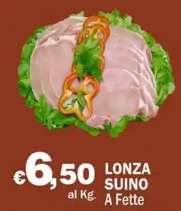 Primo Prezzo Lonza suino a fette offerta
