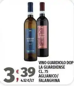 Vivo Supermercati Vino Guardiolo DOP La Guardiense offerta