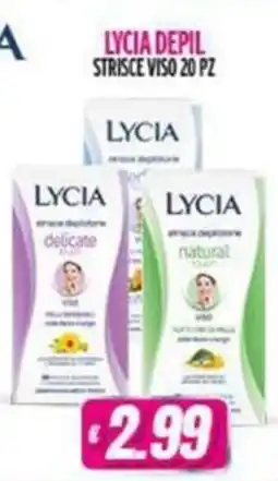 Vitulano Drugstore Lycia strisce depilatorie viso offerta
