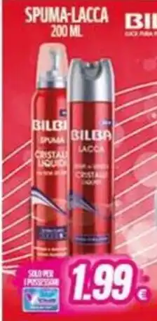Vitulano Drugstore Bilbi spuma-lacca offerta