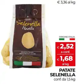 In Coop Patate Selenella offerta