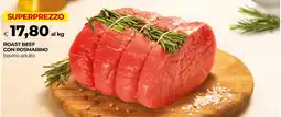In Coop Roast beef con rosmarino offerta