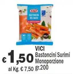 Primo Prezzo Vici Bastoncini Surimi Monoporzione offerta