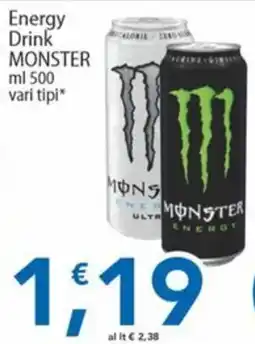 Sidis Energy Drink Monster offerta
