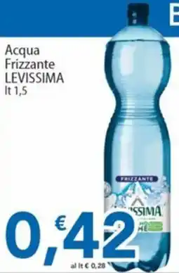 Sidis Acqua Frizzante Levissima offerta