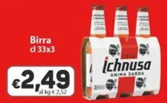 Sidis Birra Ichnusa offerta