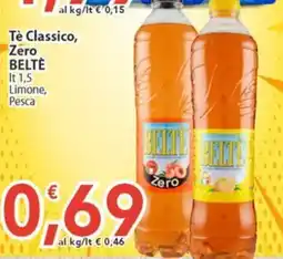 Sidis Tè Classico Zero BELTÈ offerta