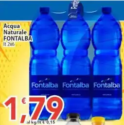 Sidis Acqua Naturale Fontalba offerta