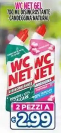 Vitulano Drugstore WC NET GEL disincrostante candeggina naturale offerta