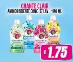 Vitulano Drugstore Chante Clair ammorbidente concentrato offerta