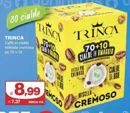 Boningros Cash and Carry Trinca Caffè in cialde miscela cremosa offerta