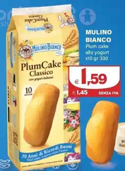 Boningros Cash and Carry Mulino Bianco Plum Cake allo yogurt offerta