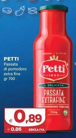 Boningros Cash and Carry Petti Passata di pomodoro extra fine offerta