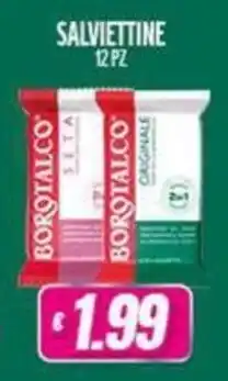Vitulano Drugstore Salviettine Borotalco offerta