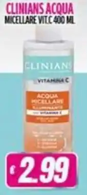 Vitulano Drugstore Clinians acqua micellare vit.c offerta