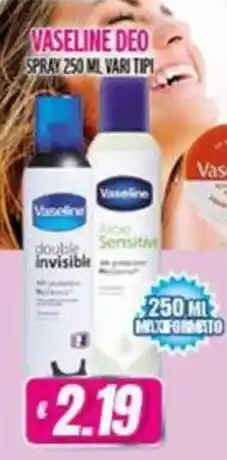 Vitulano Drugstore Vaseline Deo Spray offerta