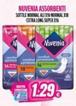 Vitulano Drugstore Nuvenia assorbenti offerta