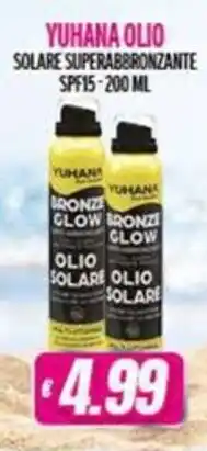 Vitulano Drugstore Yuhana olio solare superabbronzante offerta