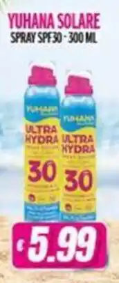 Vitulano Drugstore Yuhana solare spray spf30 offerta