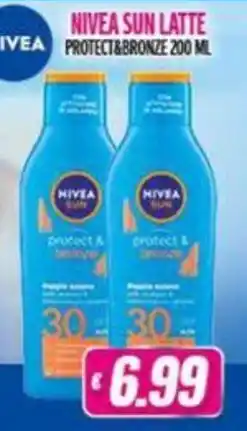 Vitulano Drugstore Nivea sun latte protect & bronze offerta