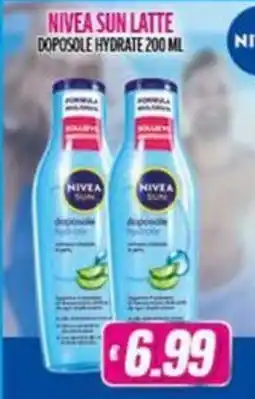 Vitulano Drugstore Nivea Sun Latte Doposole Hydrate offerta
