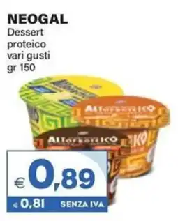 Boningros Cash and Carry Neogal dessert proteico offerta
