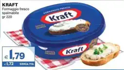 Boningros Cash and Carry Kraft Formaggio fresco spalmabile offerta
