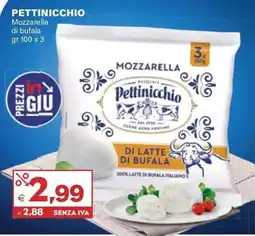 Boningros Cash and Carry Pettinicchio Mozzarella di bufala offerta