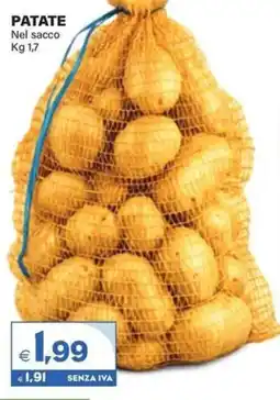 Boningros Cash and Carry Patate offerta
