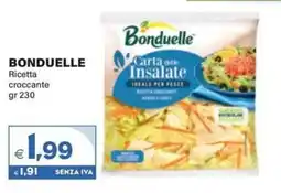 Boningros Cash and Carry Bonduelle Ricetta croccante offerta
